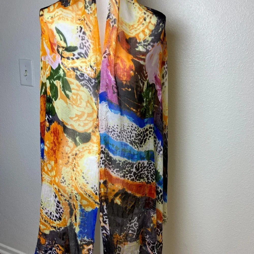 Large Scarf Multicolor  Size 26